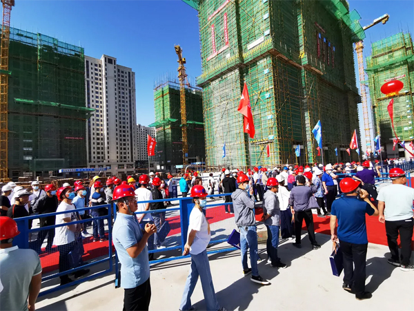 提升建筑工程質(zhì)量安全，宏達(dá)·夢(mèng)想城打造滑縣建筑施工觀摩標(biāo)本